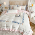 New 230g class milk fleece bedset 4 pieces